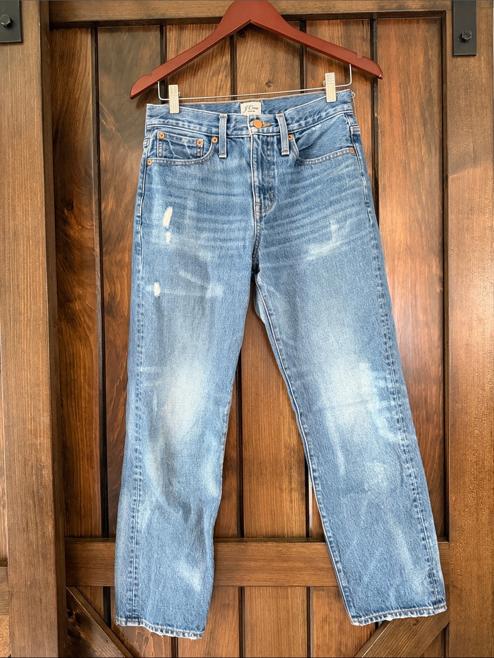 J. Crew Light Wash Slouchy Boyfriend Jeans, size 25